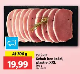 Lidl Schab bez kości plastry XXL Rzeźnik oferta