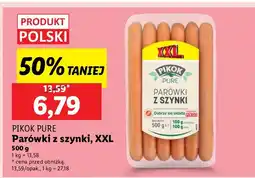 Lidl Parówki z szynki XXL Pikok Pure oferta