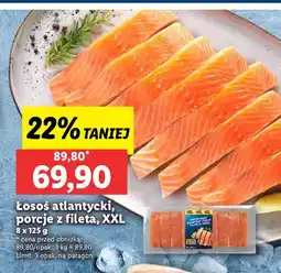 Lidl Łosoś Łosoś atlantycki, porcje z fileta, XXL Lidl oferta