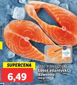 Lidl Łosoś Łosoś atlantycki, dzwonko TARG RYBNY LIDLA oferta