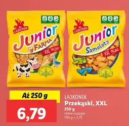 Lidl Przekąski Lajkonik Junior XXL oferta