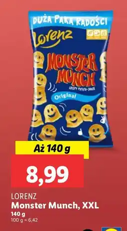 Lidl Chipsy Lorenz Monster Munch XXL oferta