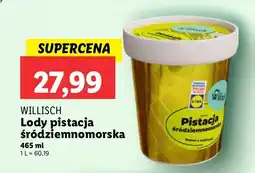 Lidl Lody WILLISCH Lody pistacja śródziemnomorska oferta