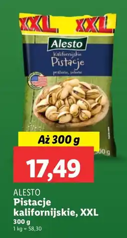 Lidl Pistacje ALESTO Pistacje kalifornijskie XXL oferta