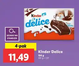 Lidl Baton Kinder Delice oferta