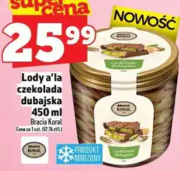 Topaz Lody a'la czekolada dubajska Bracia Koral oferta