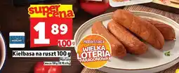 Topaz Kiełbasa na ruszt Morliny oferta