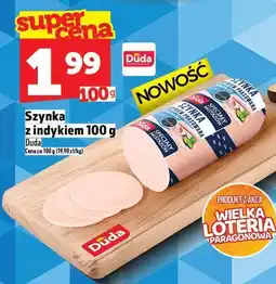 Topaz Szynka z indykiem 100g Duda oferta