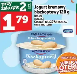 Topaz Jogurt kremowy biszkoptowy Danone oferta