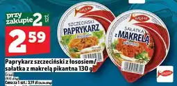 Topaz Paprykarz szczeciński z łososiem/sałatka z makrelą pikantna 130 g Graal oferta