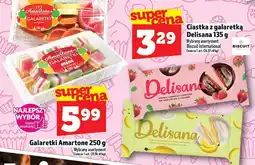 Topaz Ciastka z galaretką Delisana oferta