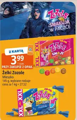 E.Leclerc Żelki sour flies painter blue Zozole oferta