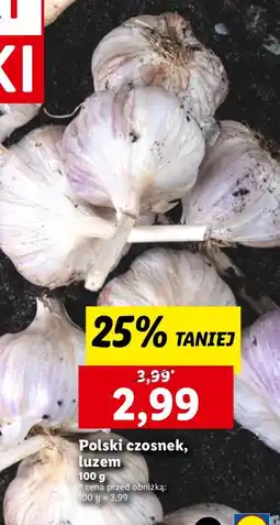 Lidl Czosnek Ryneczek Lidla oferta