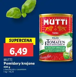 Lidl Pomidory krojone MUTTI oferta