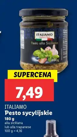 Lidl Pesto sycylijskie ITALIAMO oferta