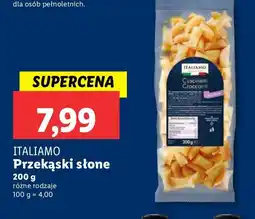 Lidl Przekąski słone Italiamo oferta