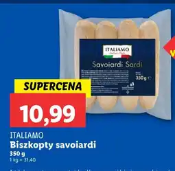 Lidl Biszkopty Italiamo savoiardi oferta