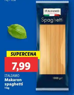 Lidl Makaron Italiamo spaghetti oferta