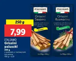 Lidl Paluszki Italiamo grissini oferta