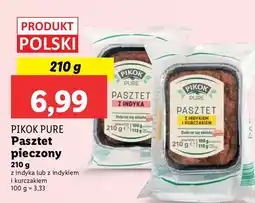 Lidl Pasztet pieczony z indyką lub z indykiem kurczakiem Pikok Pure oferta