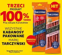 Kaufland Kabanosy pakowane Tarczyński oferta