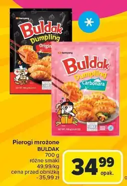 Carrefour Pierogi mrożone Buldak oferta