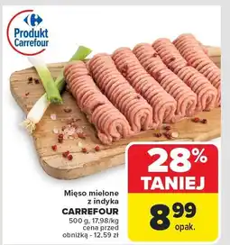Carrefour Mięso mielone z indyka CARREFOUR oferta