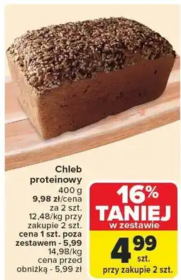 Carrefour Chleb proteinowy Carrefour oferta