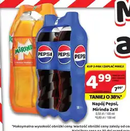 Delfin Napój Pepsi, Mirinda oferta