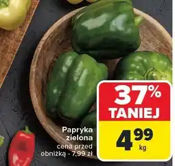 Carrefour Papryka zielona Carrefour oferta
