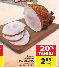 Carrefour Szynka biesiadna Stanisławów oferta