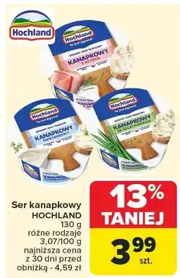 Carrefour Ser kanapkowy Hochland oferta