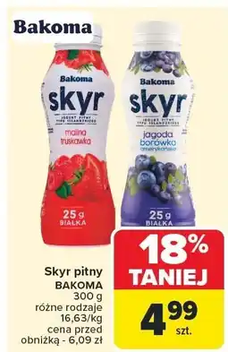 Carrefour Skyr pitny Bakoma oferta