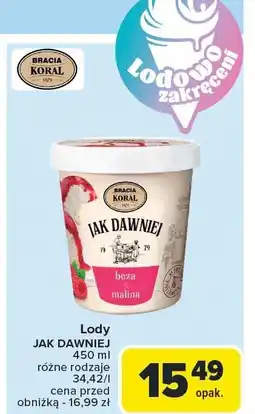 Carrefour Lody Jak Dawniej Bracia Koral oferta
