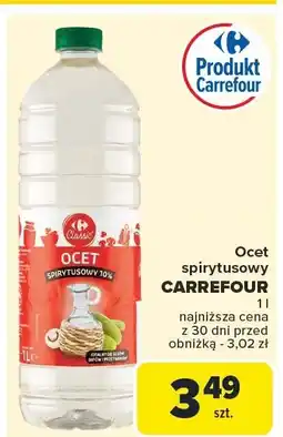 Carrefour Ocet spirytusowy Carrefour oferta