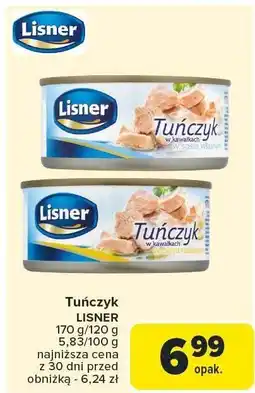 Carrefour Tuńczyk Lisner oferta