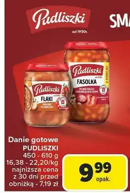 Carrefour Danie gotowe Pudliszki oferta