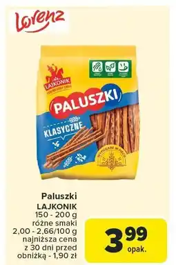Carrefour Paluszki Lajkonik klasyczne oferta