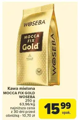 Carrefour Kawa mielona Mocca Fix Gold Woseba oferta