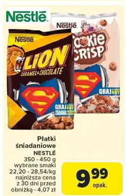Carrefour Płatki śniadaniowe Nestle oferta