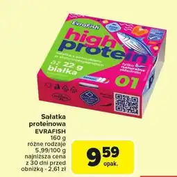 Carrefour Sałatka proteinowa Evrafish oferta