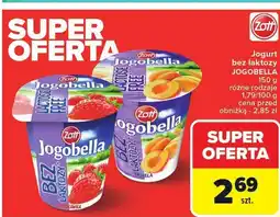 Carrefour Jogurt bez laktozy Jogobella Zott oferta