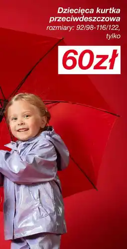 KiK Dziecięca kurtka przeciwdeszczowa oferta