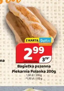 Delfin Bagietka pszenna Piekarnia Polanka oferta
