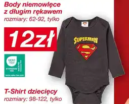 KiK Body niemowlęce z długim rękawem oferta