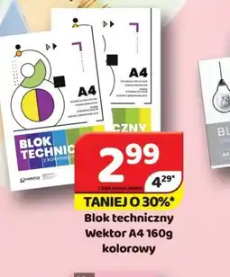 Delfin Blok techniczny Wektor A4 160g oferta