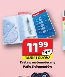 Delfin Zestaw matematyczny Patio oferta