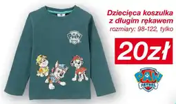 KiK Dziecięca koszulka z długim rękawem oferta