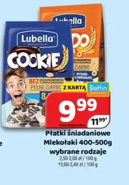 Delfin Płatki śniadaniowe Mlekotaki oferta