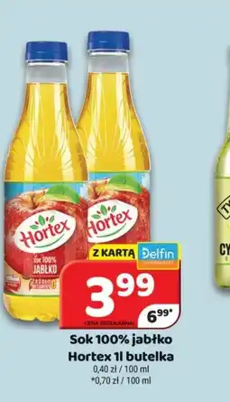 Delfin Sok 100% jabłko Hortex oferta